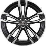 DIEWE - AVIO NEROS MACHINED 9,5X19 LK:5/120 ET:40 ML:72,6